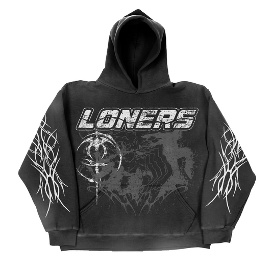 Loners Hoodie Black